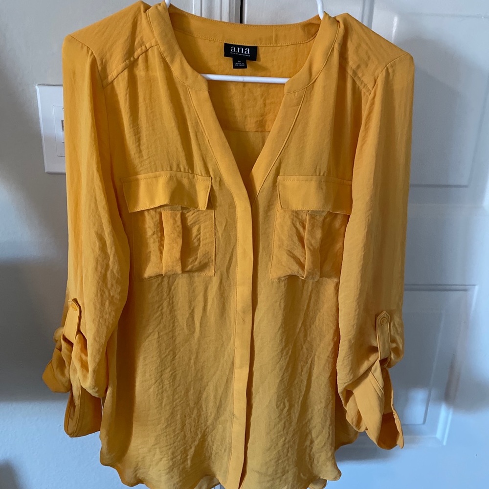 Yellow A.N.A Blouse